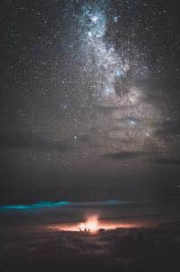 Milky way at Delicate Nobby beach